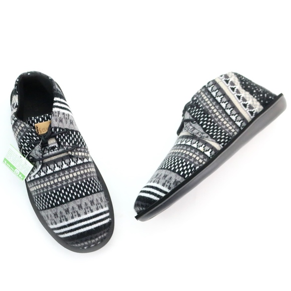 Sanuk Koda Chill Black Nordic Comfy Shoes NEW! main image 4